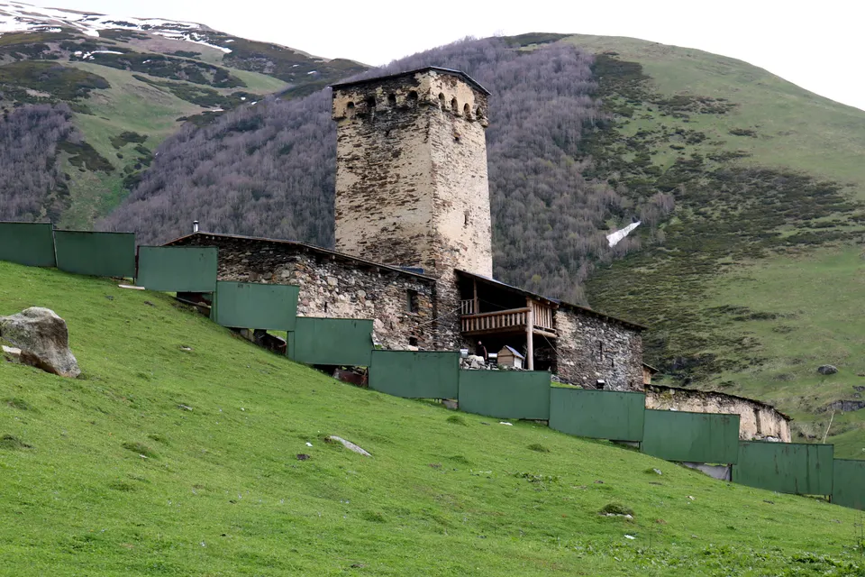 L'église Lamaria d'Ouchgouli