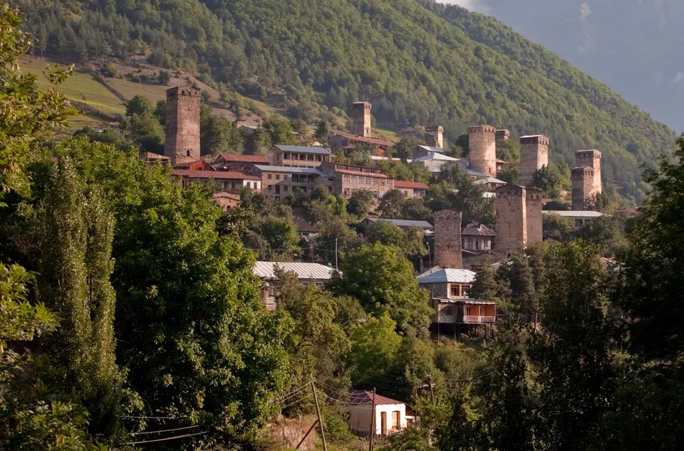 Les tours svanes de Mestia